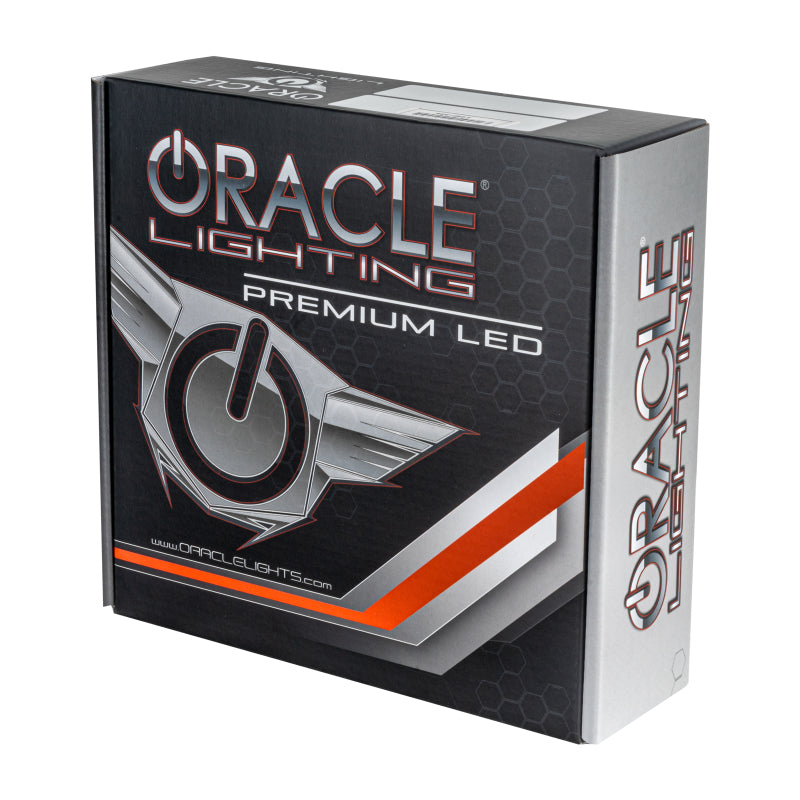Oracle Jeep Wrangler JL/Gladiator JT LED Surface Mount Headlight Halo Kit ColorSHIFT 2