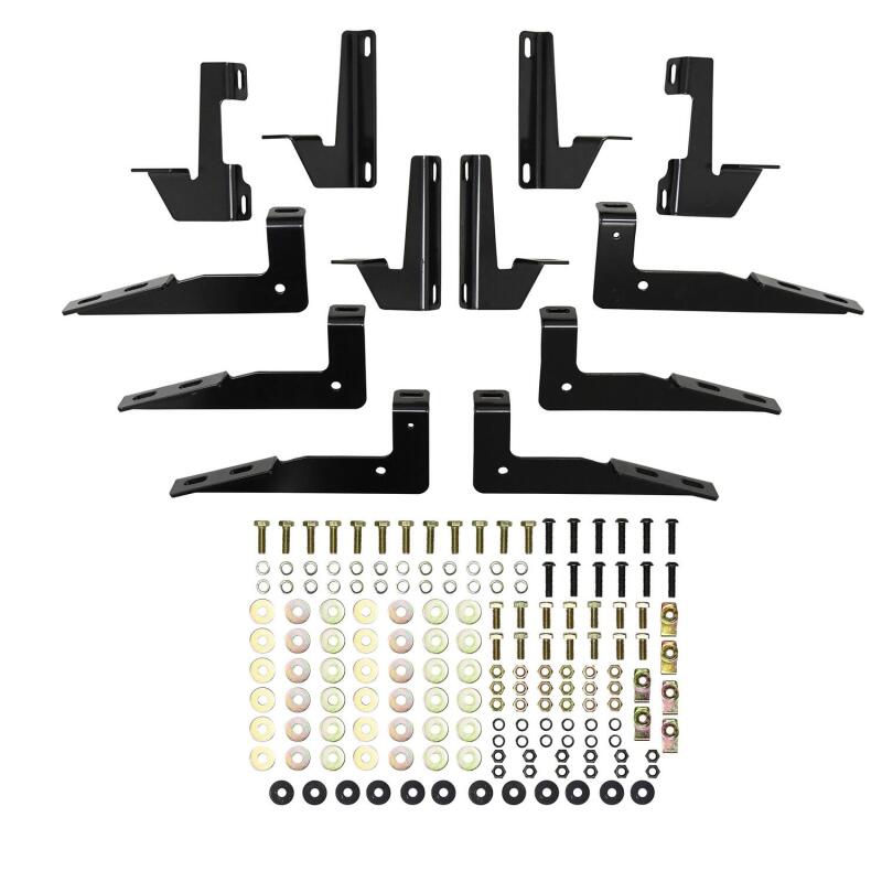 Westin 18-22 Jeep Wrangler JLU 4dr R5 Nerf Step Bars - Tex. Blk