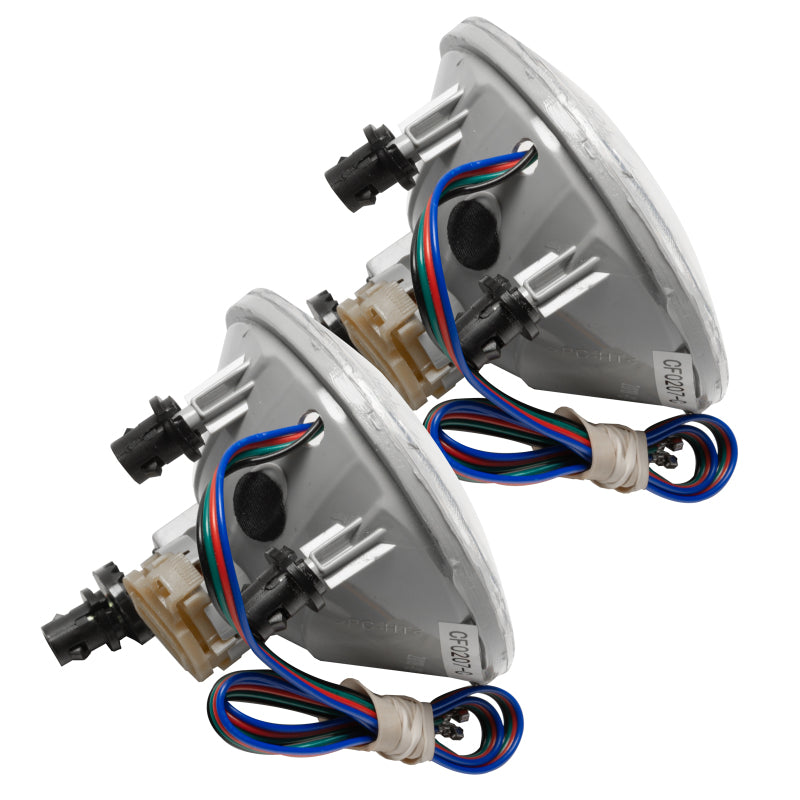 Oracle Lighting 14-15 GMC Sierra 1500 Pre-Assembled LED Halo Fog Lights -Red