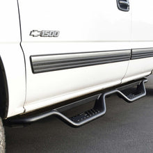 Load image into Gallery viewer, Westin 99-13 Chevrolet Silverado 1500 (Ext. Cab) Outlaw Drop Nerf Step Bars - Textured Black