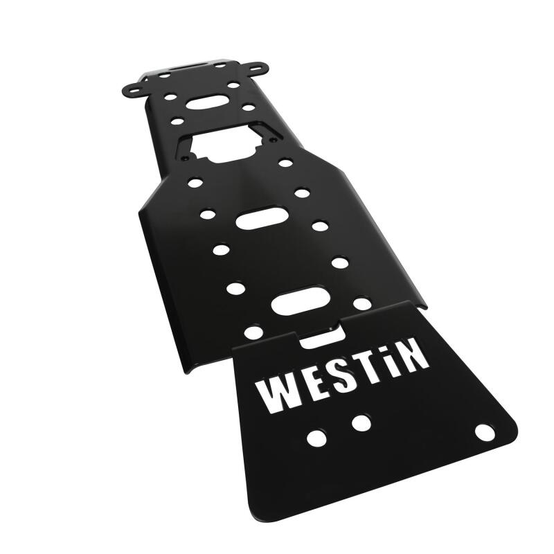 Westin/Snyper 07-11 Jeep Wrangler Transmission Pan Skid Plate - Textured Black