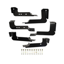Load image into Gallery viewer, Westin 2004-2013 Chevy Silverado 1500 Crew Cab Premier Oval Nerf Step Bar Mount Kit - Black