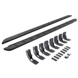 Go Rhino 20-22 GMC Sierra 2500HD CC (New Bdy) RB10 Slim Running Boards Kit (w/Brackets) - Tex. Blk