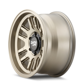 Dirty Life 9310 Canyon 17x9 / 6x135 BP / 0mm Offset / 87.1mm Hub Satin Gold Wheel