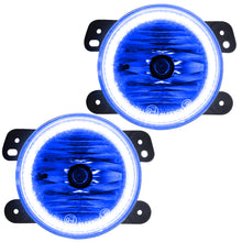 Load image into Gallery viewer, Oracle Lighting 07-09 Jeep Wrangler JK Pre-Assembled LED Halo Fog Lights -Blue SEE WARRANTY