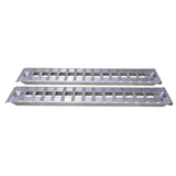 Gen-Y Heavy-Duty 7ft Aluminum Loading Ramps 14in x 84in 3K Capacity Per Ramp - Pair