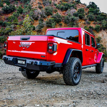 Load image into Gallery viewer, Westin 2020 Jeep Gladiator w/Sensors WJ2 Rear Bumper w/Sensor - Textured Black