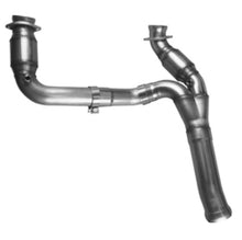 Load image into Gallery viewer, Kooks 11-13 GM 1500 Series Truck 6.2L 3in x OEM Out Cat SS Y Pipe Kooks HDR Req