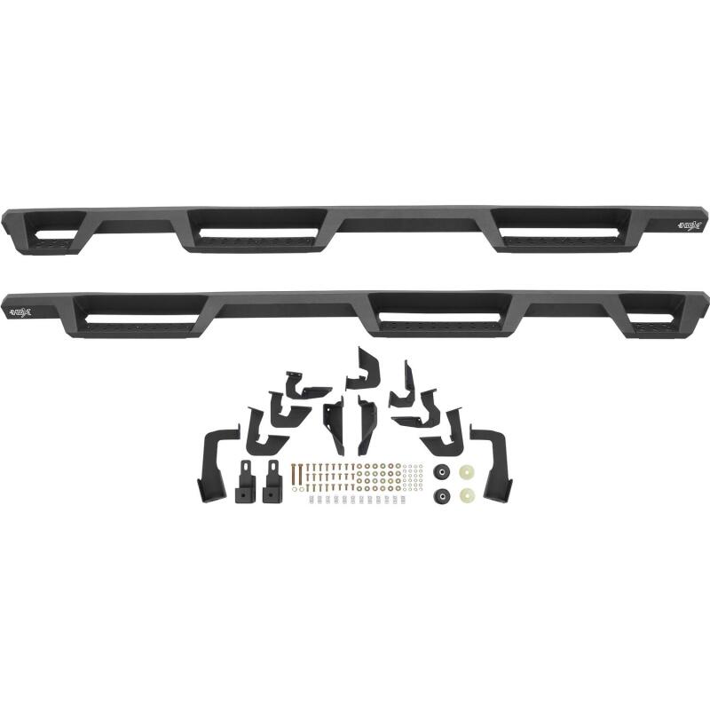 Westin 07-18 Chevrolet Silverado 1500 CC 5.5ft Bed HDX Drop W2W Nerf Step Bars - Tex. Blk