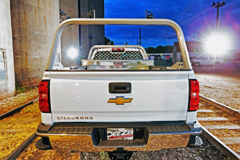 Deezee 15-23 Chevrolet Colorado Cargo Management Rear Rack - Silver