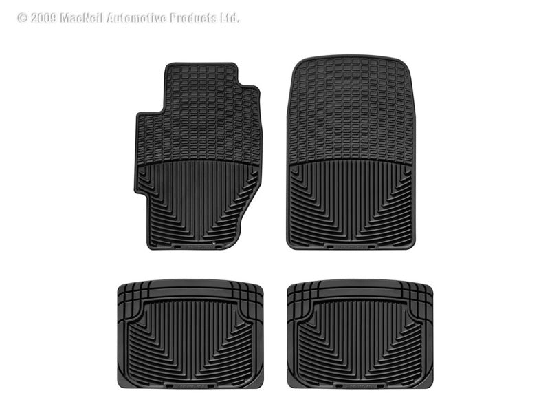 WT Rubber Mats - Rear - Blk