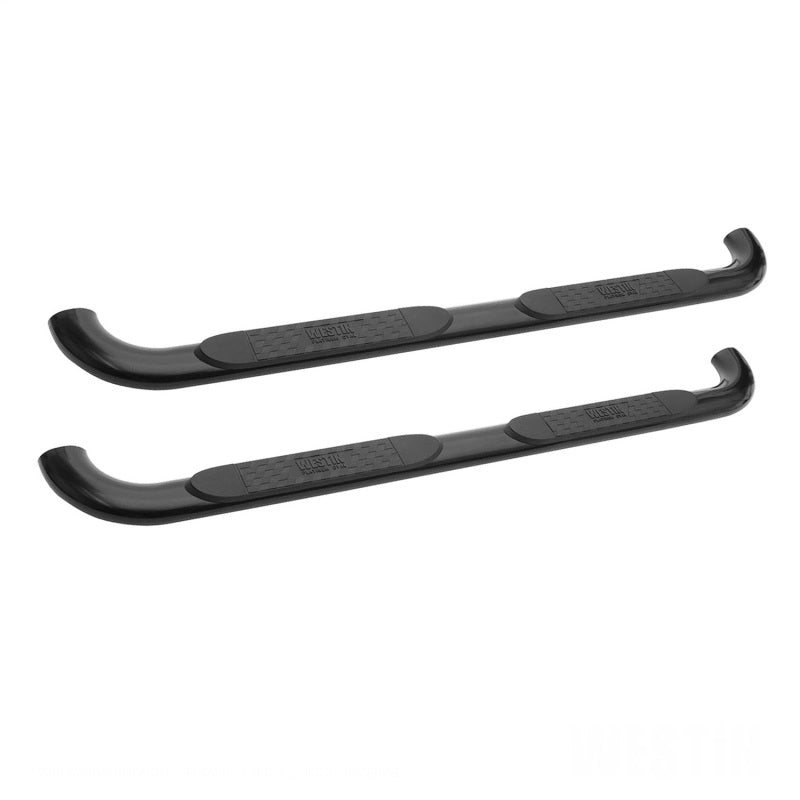 Westin 2004-2008 Ford/Lincoln F-150 SuperCrew Platinum 4 Oval Nerf Step Bars - Black