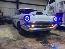 Load image into Gallery viewer, Oracle Pre-Installed Lights 7 IN. Sealed Beam - Blue Halo SEE WARRANTY