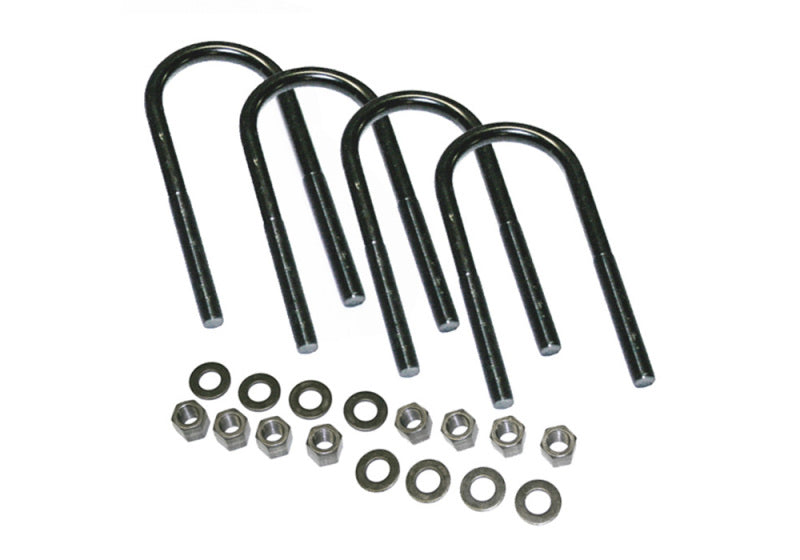 Superlift U-Bolt 4 Pack 5/8x3-1/4x9 Round w/ Hardware