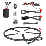 XK Glow XKmax RGBW Wheel Ring Light Kit