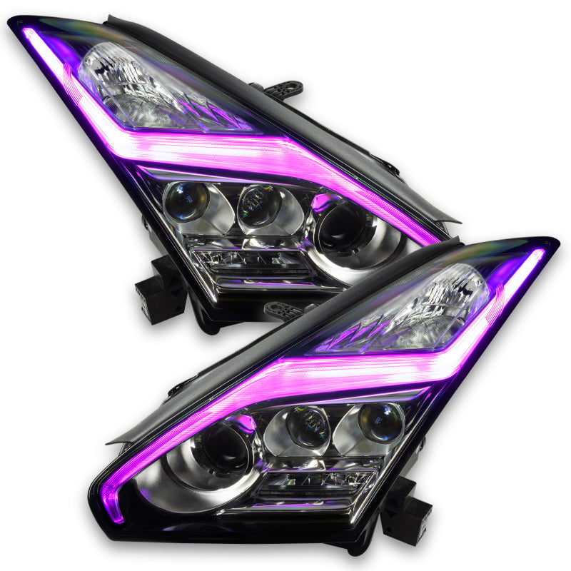 Oracle 15-21 Nissan GT-R Lightning Bolt Headlight DRL RGB+W w/ Simple Controller SEE WARRANTY