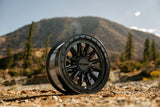Method MR711 HD Bead Grip 18X9 0mm Offset 6X5.5 106.25mm CB Matte Black Wheel