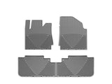 WT Rubber Mats - Front - Grey