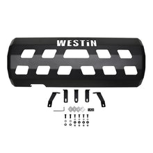 Load image into Gallery viewer, Westin 18-22 Jeep Wrangler JL (Excl. 4xe) Muffler Skid Plate - Tex. Blk