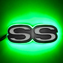 Load image into Gallery viewer, Oracle Chevrolet Camaro SS Illuminated Emblem - Green SEE WARRANTY