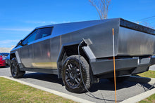 Load image into Gallery viewer, Rally Armor 24-25 Tesla Cybertruck Black UR Mud Flap Metallic Black Logo