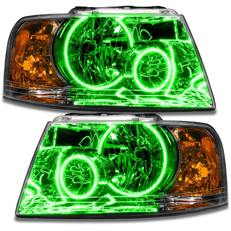 Oracle 03-06 Ford Expedition SMD HL - Chrome - ColorSHIFT w/ Simple Controller