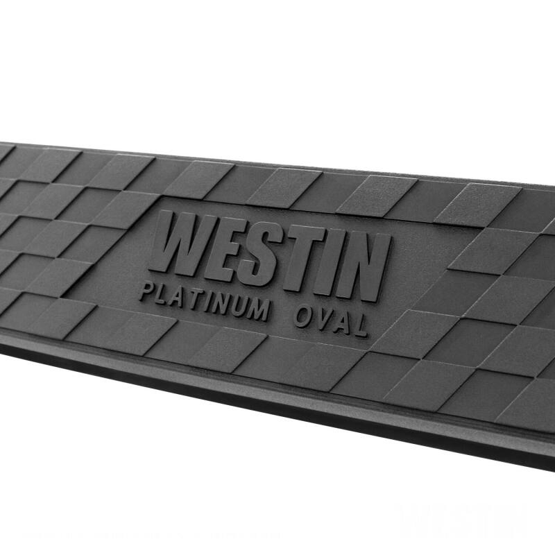 Westin 2020 Jeep Gladiator Platinum 4 Oval Nerf Step Bars - Black