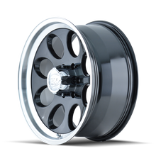 Load image into Gallery viewer, ION Type 171 15x8 / 5x120.65 BP / -27mm Offset / 83.82mm Hub Black/Machined Wheel