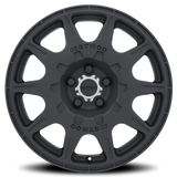 Method MR502 RALLY 17x8 +38mm Offset 5x4.5 67.1mm CB Matte Black Wheel