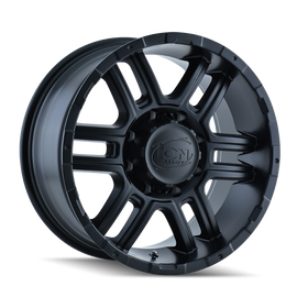 ION Type 179 16x8 / 5x127 BP / 10mm Offset / 83.82mm Hub Matte Black Wheel