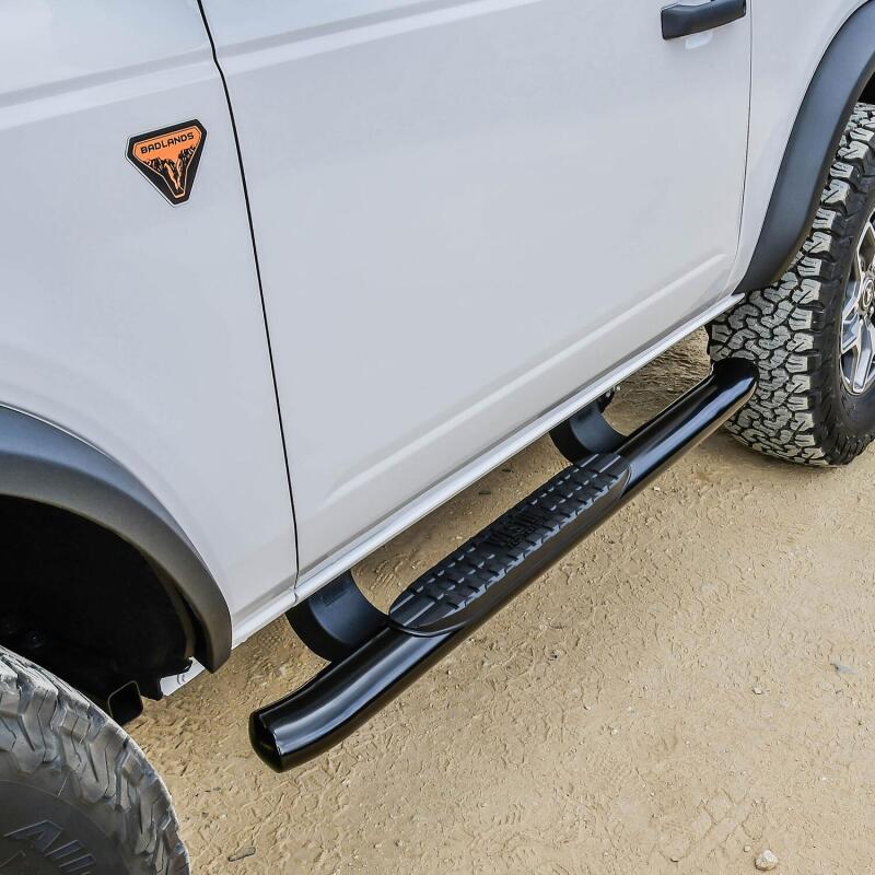 Westin 21-22 Ford Bronco (2-Door) PRO TRAXX 4 Oval Nerf Step Bars - Textured Black