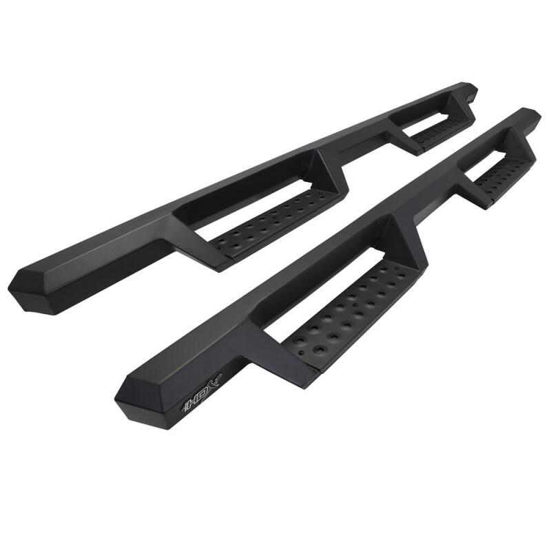 Westin/HDX 16-18 Nissan Titan XD Crew / 17-18 Titan Crew Cab Drop Nerf Step Bars - Textured Black