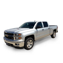 Load image into Gallery viewer, Westin 2014-2018 Chevy Silverado 1500 Crew Cab Wade Slim Wind Deflector 4pc - Smoke