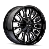 ION Type 152 20x9 / 5x127 BP / 0mm Offset / 87.1mm Hub Black/Milled Wheel