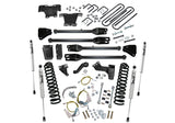 Superlift 08-10 Ford F-250 SuperDuty 4WD Diesel 6in Lift Kit w/ A 4 Link Conversion/Fox 2.0 Shocks