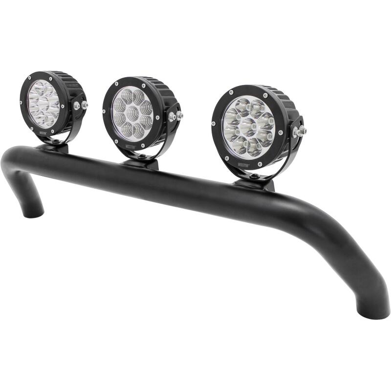 Westin/Snyper 07-17 Jeep Wrangler Snyper Bumper Mount Light Bar - Textured Black