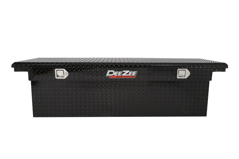 Deezee Universal Tool Box - Red Crossover - Single Lid Black BT (Deep Low)