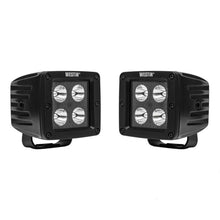 Load image into Gallery viewer, Westin HyperQ LED Auxiliary Lights 3in x 3in cube 20w Flood - Black