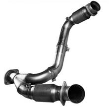 Load image into Gallery viewer, Kooks 99-06 GM 1500 Series 3in x OEM Out Cat SS Y Pipe Kooks HDR Req