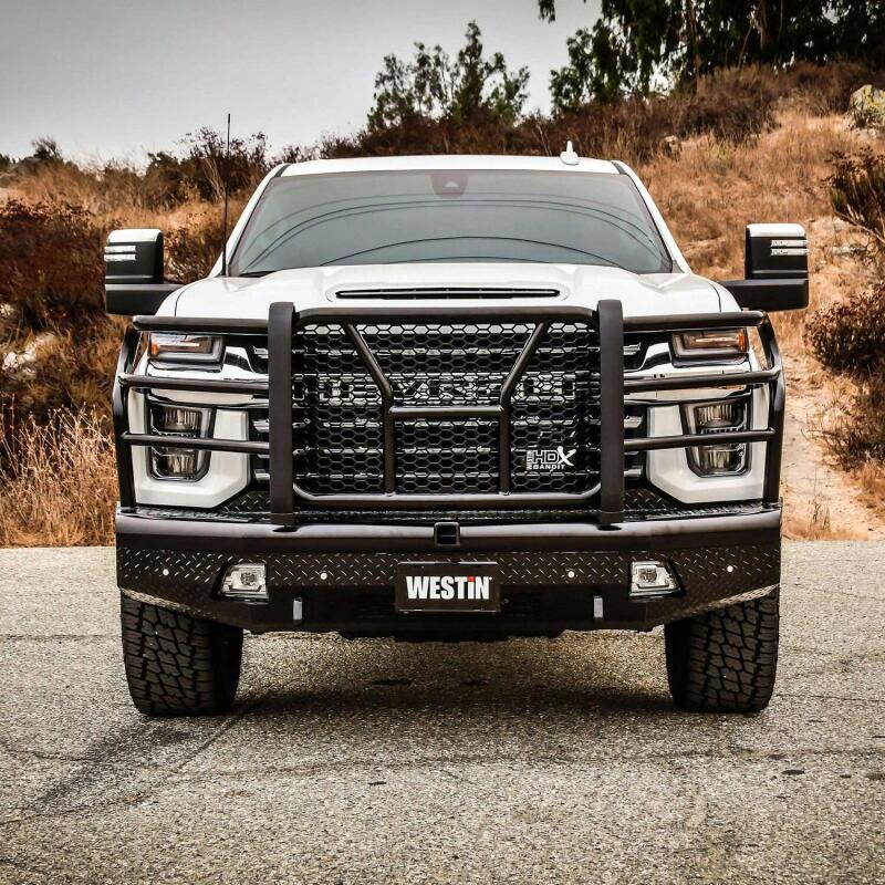 Westin 20-21 Chevrolet 2500/3500 HDX Bandit Front Bumper - Black