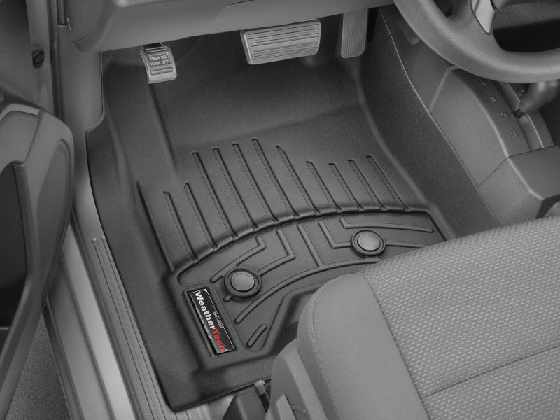 WeatherTech 16-21 Isuzu NPR Front FloorLiner for Vinyl Floors - Black