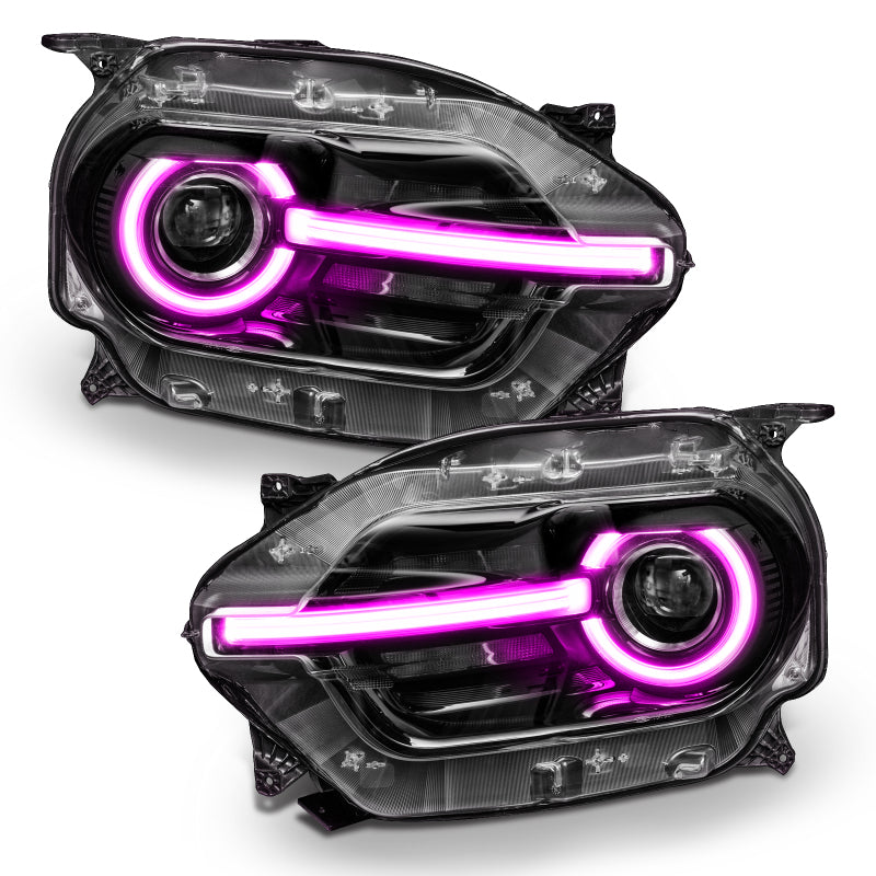 Oracle 2021 Ford Bronco Sport RGB+W Headlight DRL + Halo  - ColorSHIFT w/ RF Controller