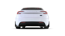 Rally Armor 24-25 Tesla Model 3 Highland Black UR Mud Flap White Logo