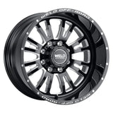 Weld Slingblade 20x10 8x170 ET-18 BS4.75 Gloss BLK MIL 125.1 Wheel