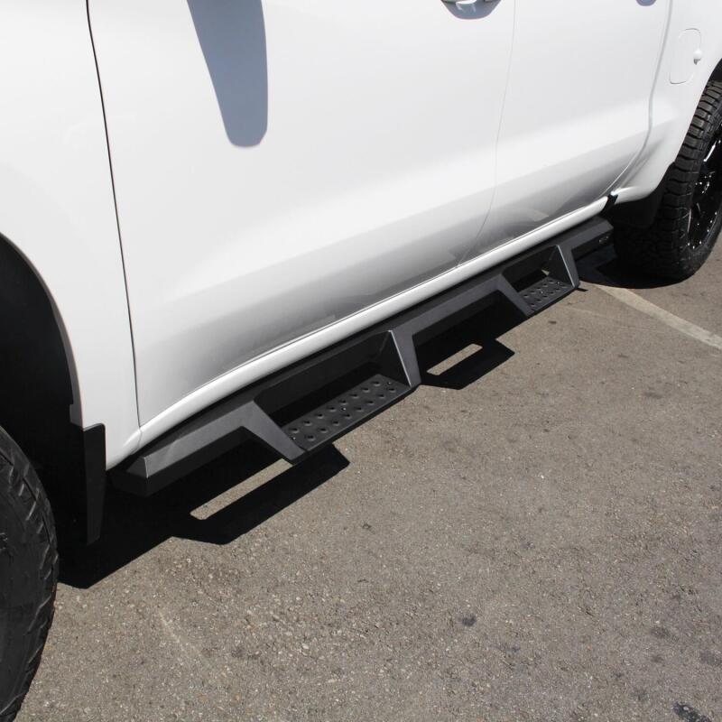 Westin 2019 Chevrolet Silverado / GMC Sierra 1500 Crew Cab Drop Nerf Step Bars - Textured Black