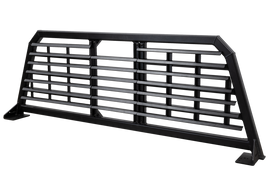 Gen-Y 19+ Dodge Ram 2500/3500 Defender Headache Rack/ 3-Louver Panels - Black