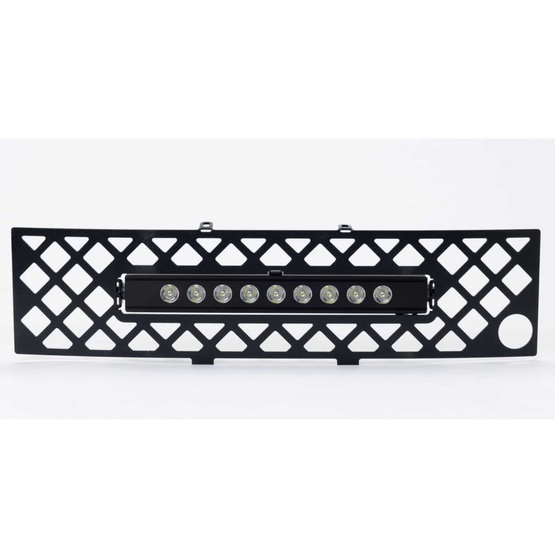 Putco 11-14 Ford F-150 EcoBoost SS Black Diamond Bumper Grille Insert w/ 10in Luminix Light Bar