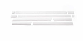 Putco 15-20 Ford F-150 Reg Cab 8ft Long Box (4.25in Tall - 10pcs) Stainless Steel Rocker Panels