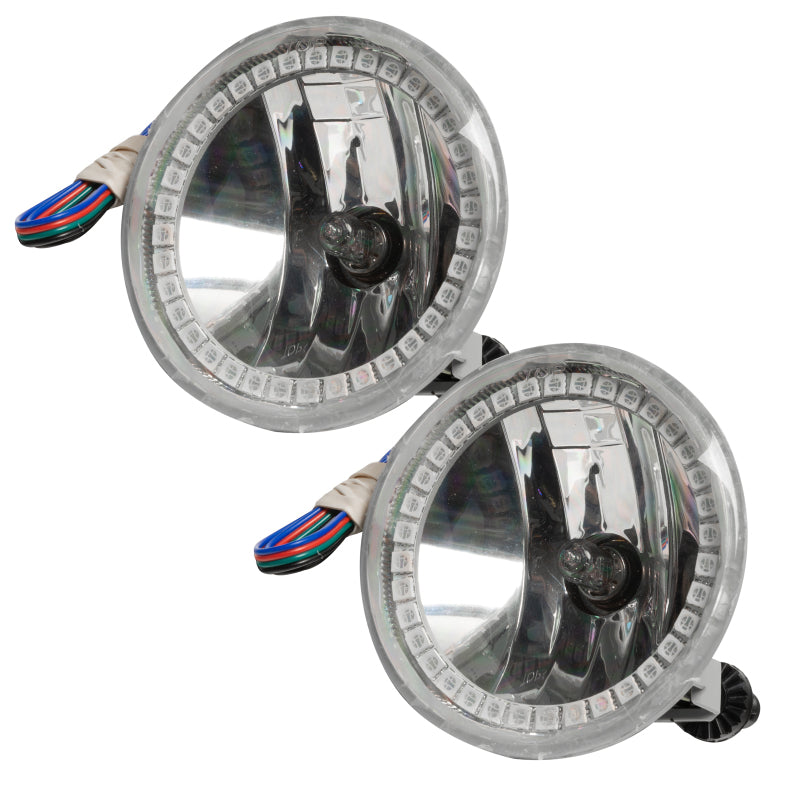 Oracle Lighting 07-13 Chevrolet Avalanche Pre-Assembled LED Halo Fog Lights -Blue SEE WARRANTY