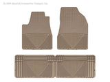 WT Rubber Mats - Rear - Tan